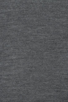 Orta Gri Melanj Bisiklet Yaka Regular Fit Yünlü İtalyan Triko Kazak