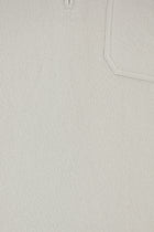 Taş Polo Yaka Regular Fit Fermuarlı Kaşmir İtalyan Triko Kazak