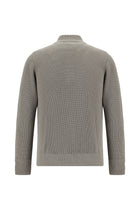 Orta Kahve İtalyan Yünlü Kaşmirli  Triko Hırka