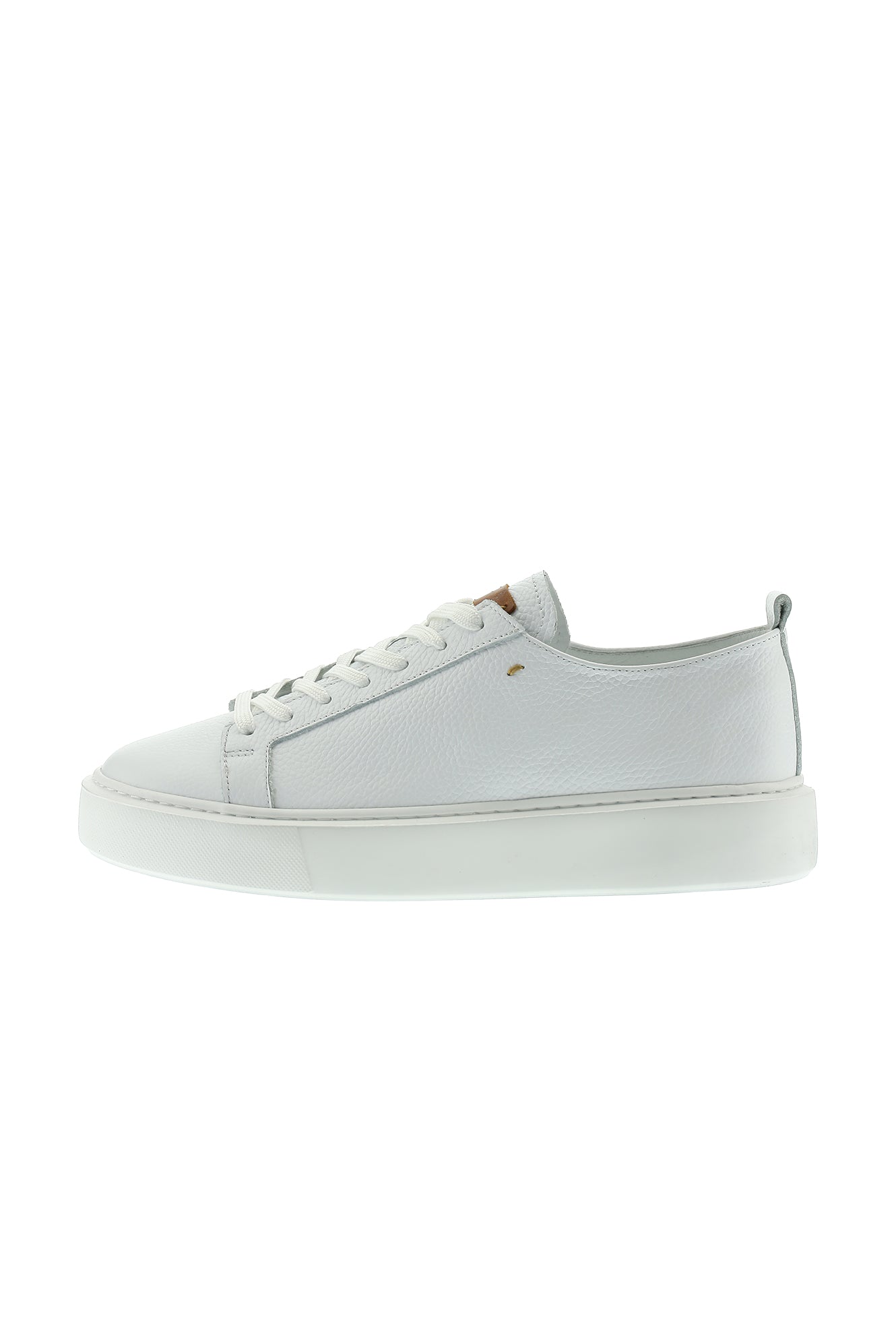 Beyaz Sneaker Deri Ayakkabı