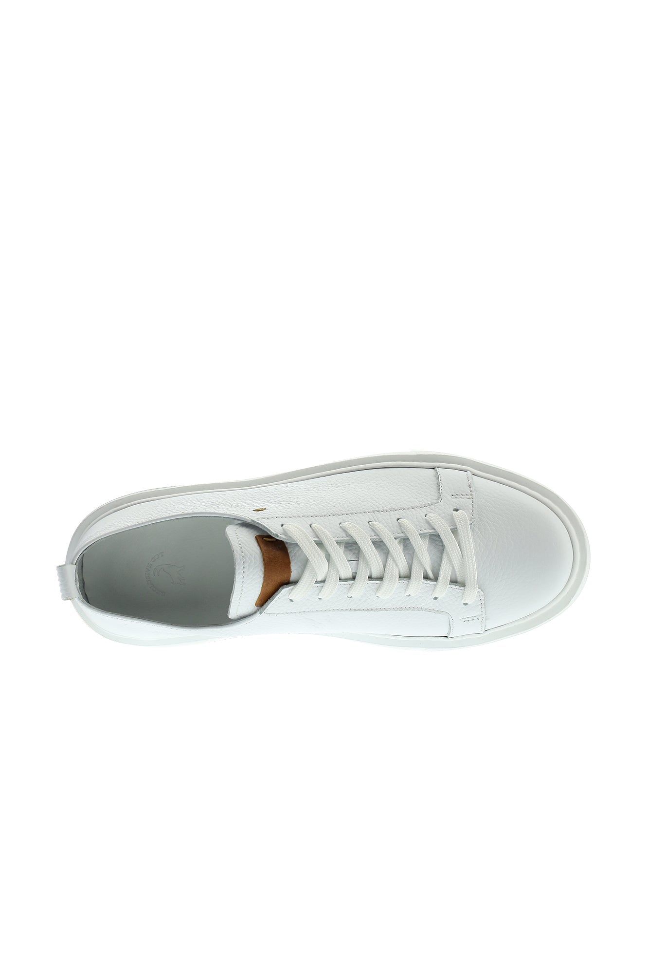 Beyaz Sneaker Deri Ayakkabı