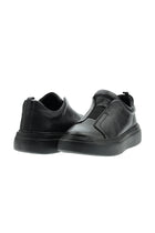 Siyah Sneaker Deri Ayakkabı