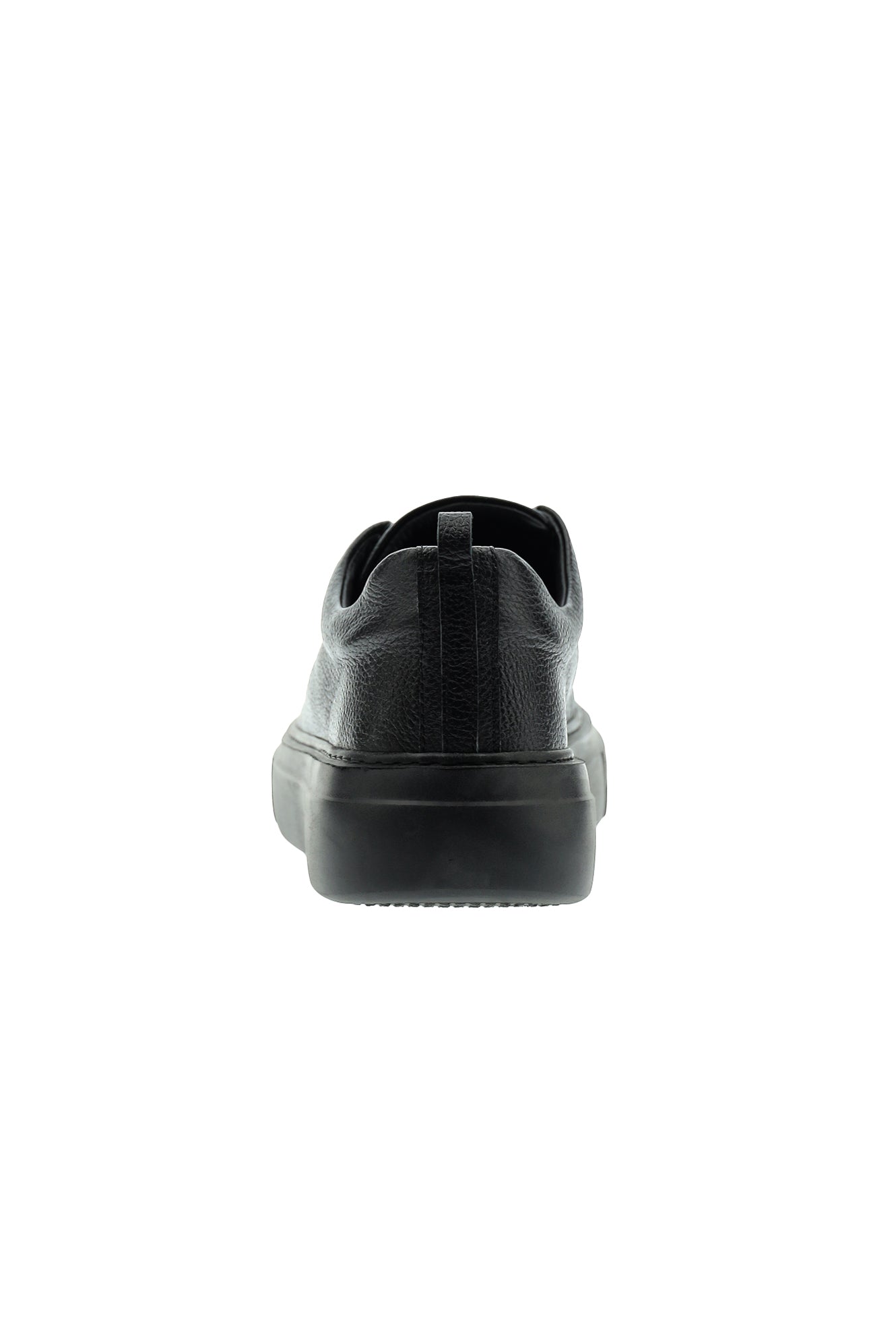 Siyah Sneaker Deri Ayakkabı