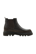 Koyu Kahve Sneaker Deri Ayakkabı