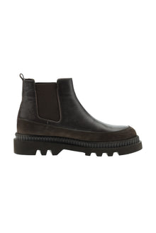 Koyu Kahve Sneaker Deri Ayakkabı