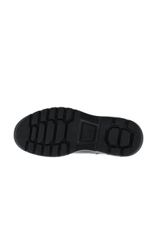 Siyah Sneaker Deri Ayakkabı