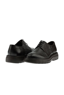Koyu Kahve Sneaker Deri Ayakkabı