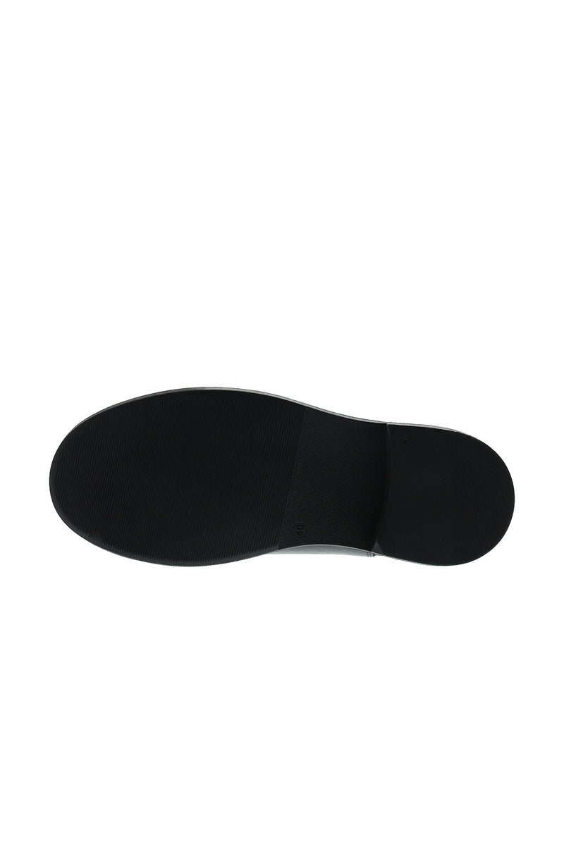 Koyu Kahve Deri Chelsea Bot