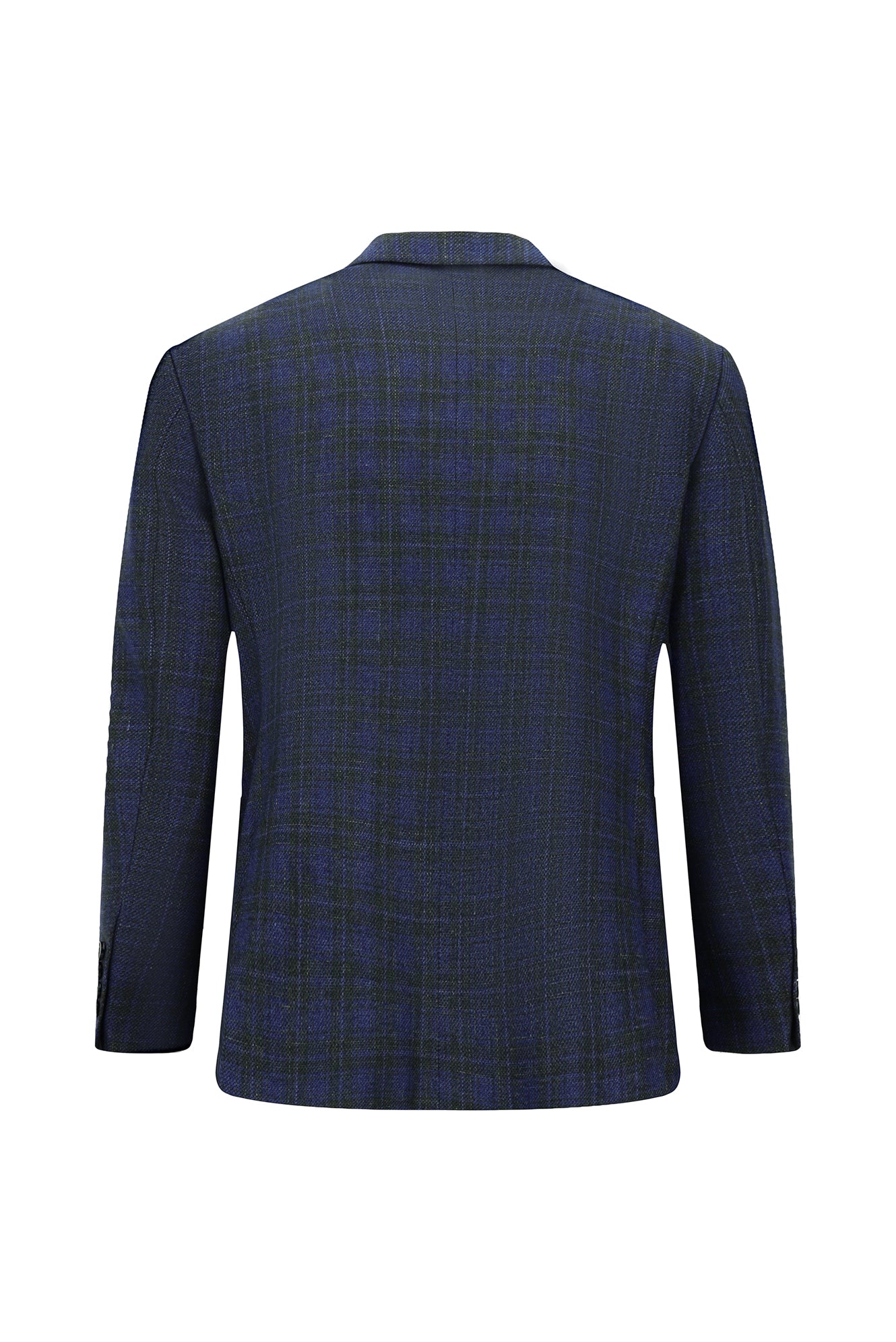 Koyu Haki 4 Drop Relaxed Fit Rahat Kesim Yünlü Mono Yaka Tam Astar Cepli Klasik İpek Karışımlı İtalyan Ceket