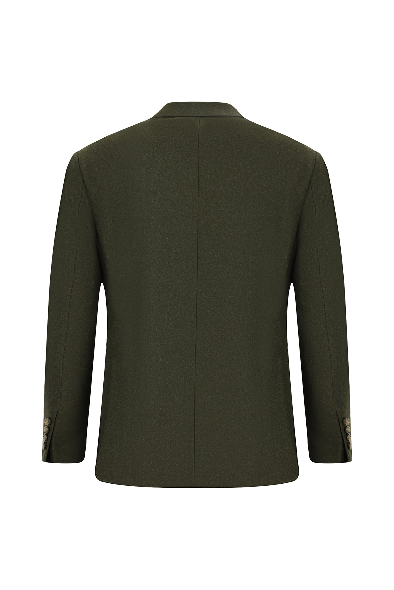 Orta Haki 7 Drop Slim Fit Dar Kesim Ceket