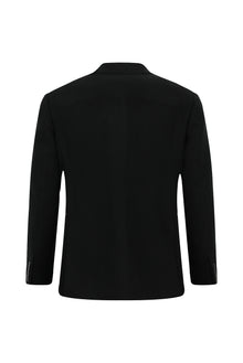 Siyah 6 Drop Regular Fit Standart Kesim Sivri Yaka Tam Astar Cepli Klasik İtalyan Deve Tüyü Ceket