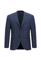 Mavi 6 Drop Regular Fit Standart Kesim Klasik Ekose Yünlü Ceket-Abdullah Ki??l?