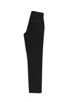 Siyah 7 Drop Slim Fit Dar Kesim Pamuklu Lyocell Karışımlı Yandan Cepli Esnek Kanvas / Chino Pantolon