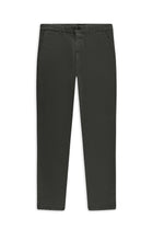 Koyu Antrasit 7 Drop Slim Fit Dar Kesim Pamuklu Lyocell Karışımlı Yandan Cepli Esnek Kanvas / Chino Pantolon