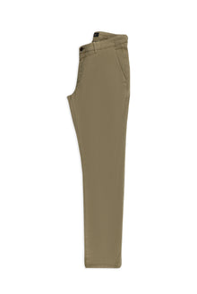 Orta Vizon 6 Drop Regular Fit Standart Kesim Lyocell Karışımlı Yandan Cepli Esnek Kanvas / Chino Pantolon