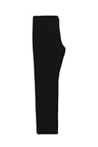 Siyah Relaxed Fit Rahat Kesim Likralı Kanvas / Chino Pantolon