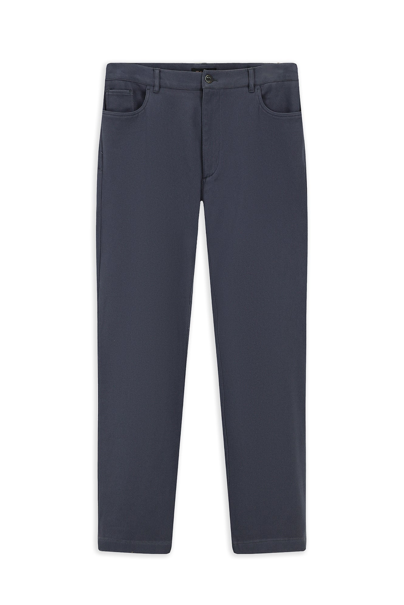 İndigo Relaxed Fit Rahat Kesim Likralı Kanvas / Chino Pantolon