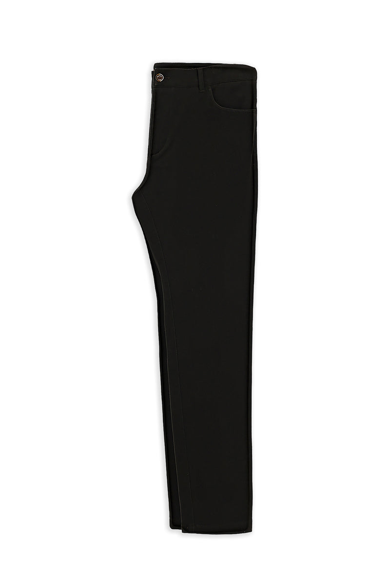 Acı Kahve Relaxed Fit Rahat Kesim Likralı Kanvas / Chino Pantolon