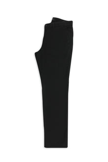 Siyah 6 Drop Regular Fit Standart Kesim Lyocell Karışımlı Yandan Cepli Esnek Kanvas / Chino Pantolon