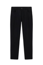 Koyu Lacivert Regular Fit Lyocell Karışımlı Kanvas / Chino Pantolon