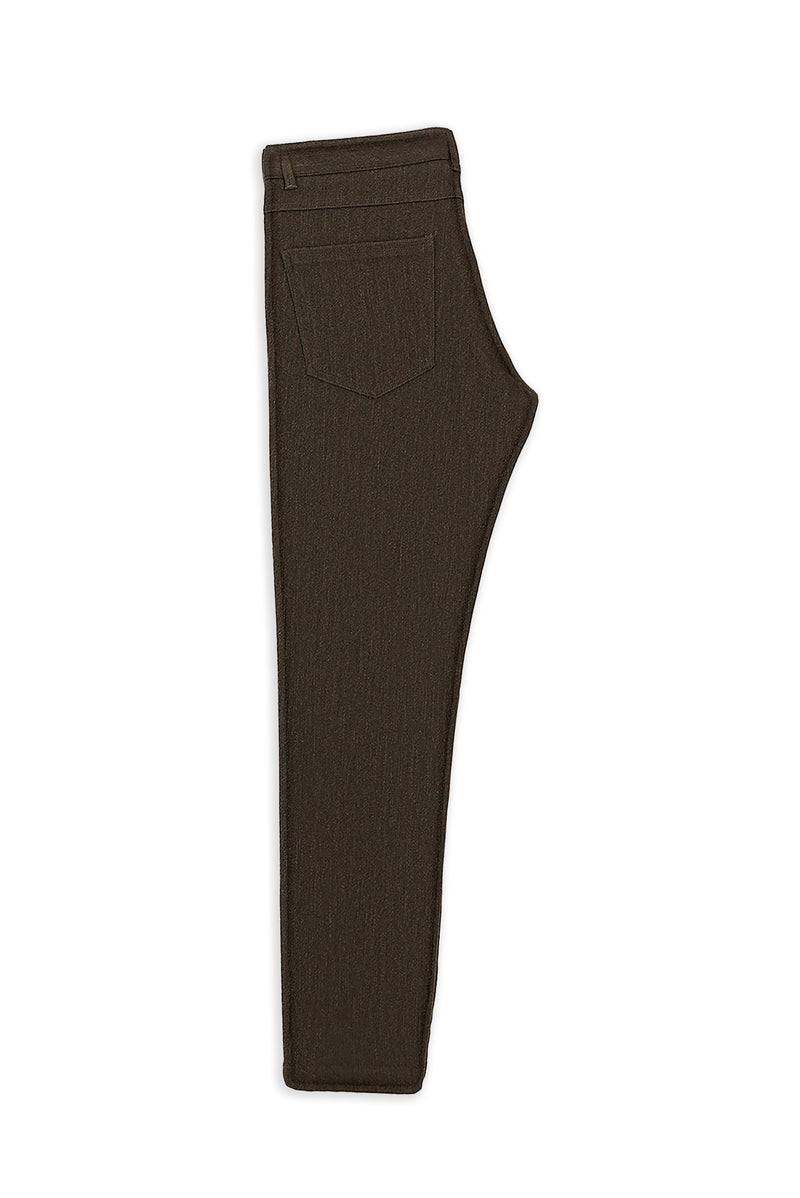 Açık Kahve  Regular Fit Lyocell Karışımlı Kanvas / Chino Pantolon