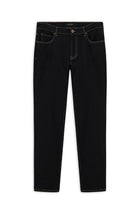 Koyu Lacivert Regular Fit Düz Pamuklu 5 Cep Denim Pantolon