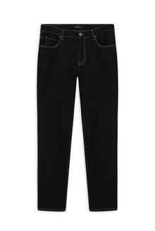 Koyu Lacivert Regular Fit Düz Pamuklu 5 Cep Denim Pantolon