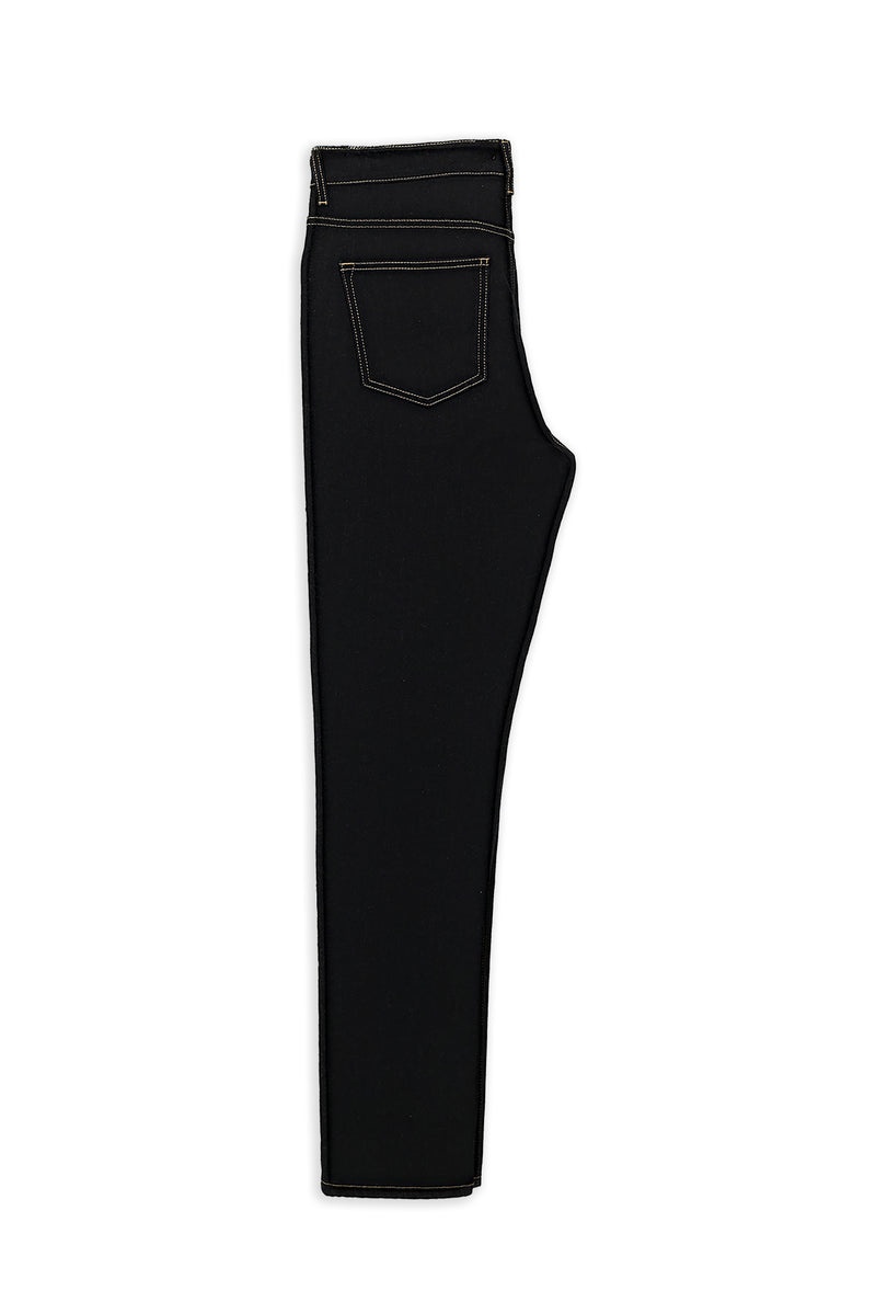 Koyu Lacivert 4 Drop Relaxed Fit Rahat Kesim Likral? Denim Pantolon-Abdullah Ki??l?