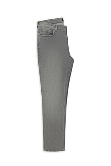 Orta Gri Relaxed Fit Rahat Kesim Likralı Denim Pantolon