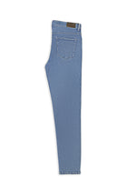 Uçuk Mavi Regular Fit Standart Kesim Likral? Denim Pantolon-Abdullah Ki??l?