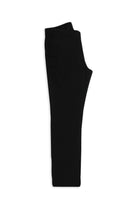 Siyah Relaxed Fit Rahat Kesim Likralı Kanvas / Chino Pantolon