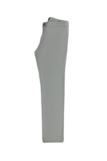 Orta Gri Regular Fit Likralı Kanvas / Chino Pantolon