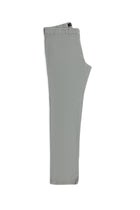 Orta Gri Regular Fit Likralı Kanvas / Chino Pantolon