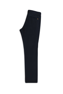 Koyu Lacivert Regular Fit Likralı Kanvas / Chino Pantolon