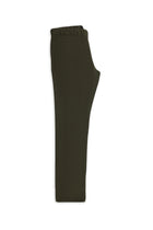 Orta Haki Regular Fit Likralı Kanvas / Chino Pantolon