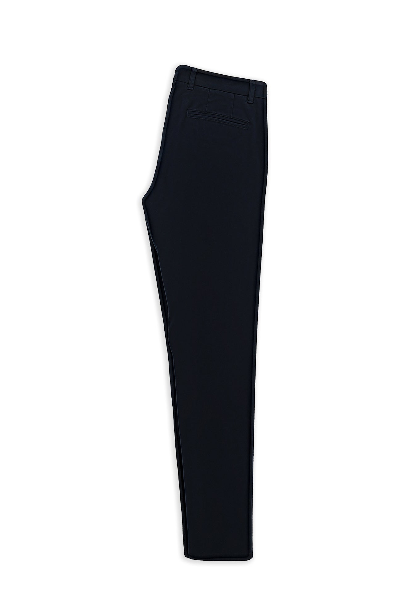 Koyu Lacivert Regular Fit Lyocell Karışımlı Kanvas / Chino Pantolon