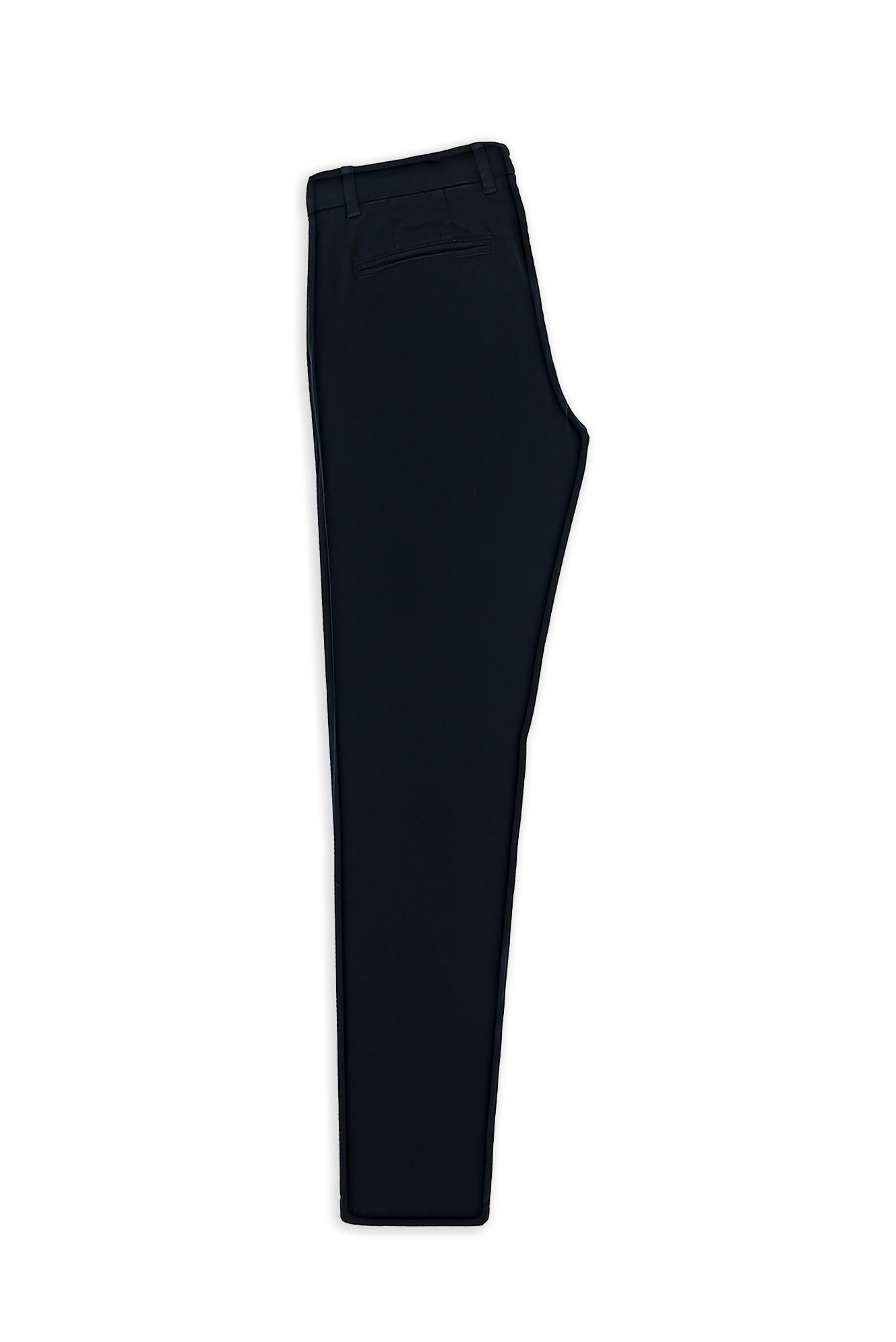 Koyu Lacivert Regular Fit Lyocell Karışımlı Kanvas / Chino Pantolon