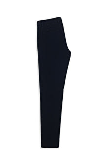 Koyu Lacivert Regular Fit Lyocell Karışımlı Kanvas / Chino Pantolon