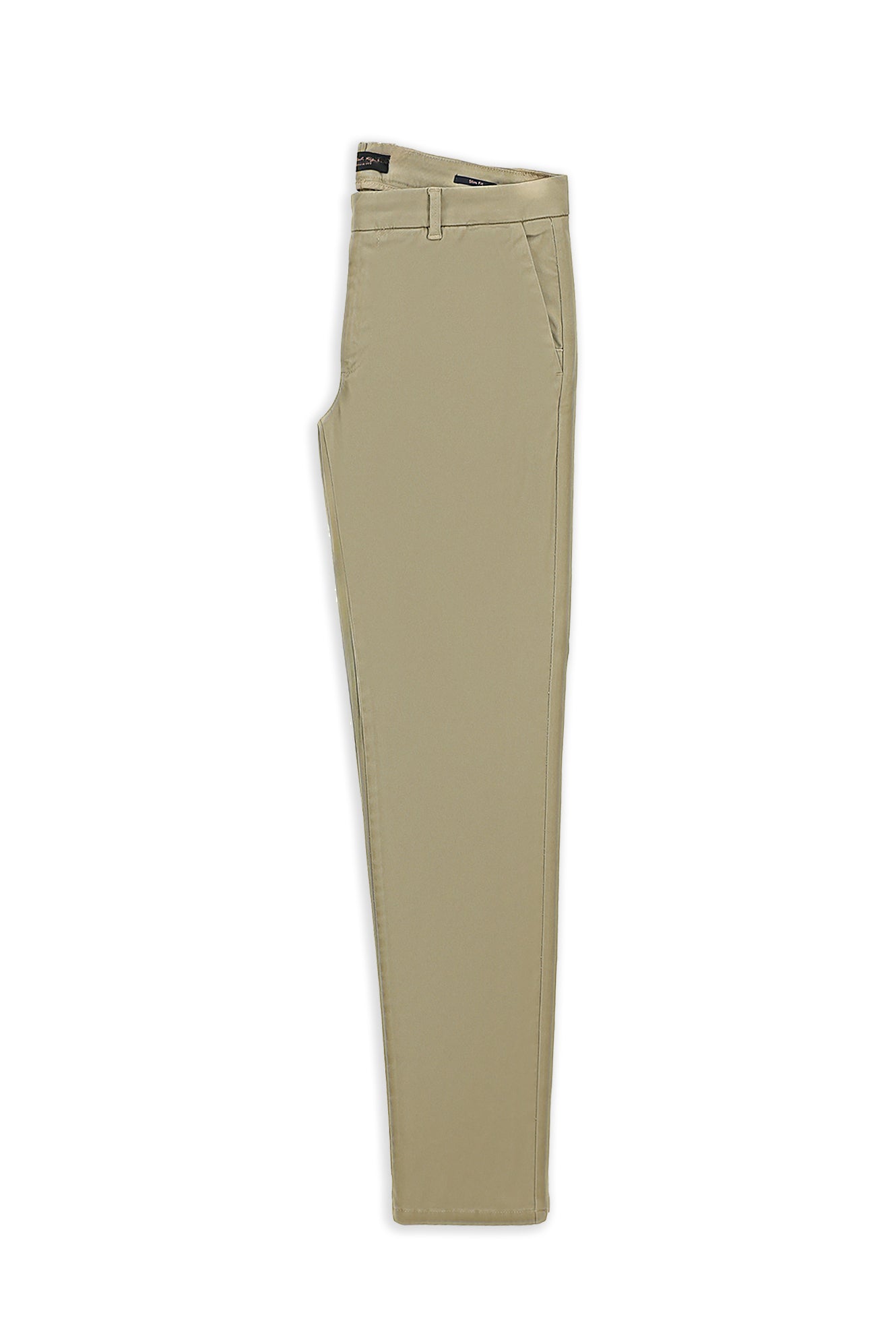 Açık Bej Regular Fit Lyocell Karışımlı Kanvas / Chino Pantolon