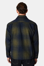 Orta Haki Uzun Kol Oversize Ekstra Rahat Kesim Pamuklu Ekose Oduncu Gömlek