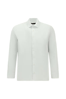 Beyaz Uzun Kol Slim Fit Dar Kesim Klasik Pamuk Gömlek