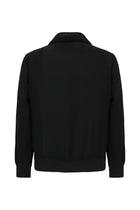 Siyah Kürklü Yaka Yün Bomber Mont / Ceket