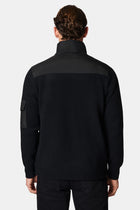 Siyah İtalyan Yün Spor Mont