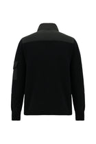 Siyah İtalyan Yün Spor Mont