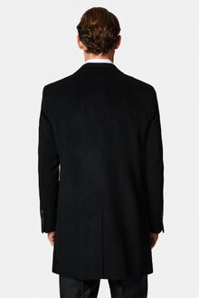 Siyah Dü?meli Cepli S?cak Tutan Yünlü Ka?mir Klasik Kaban-Abdullah Ki??l?