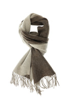 Camel Desenli Yünlü Kaşmir Atkı