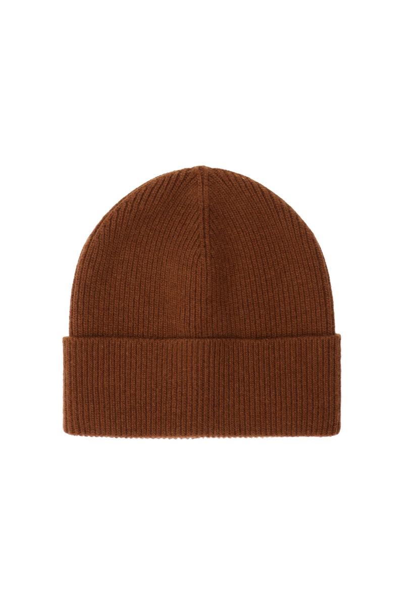 Tarçın  Yünlü Kaşmirli Çizgili Bere