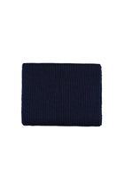 Koyu Lacivert Alpaka Yünlü Atkı & Bere Takımı