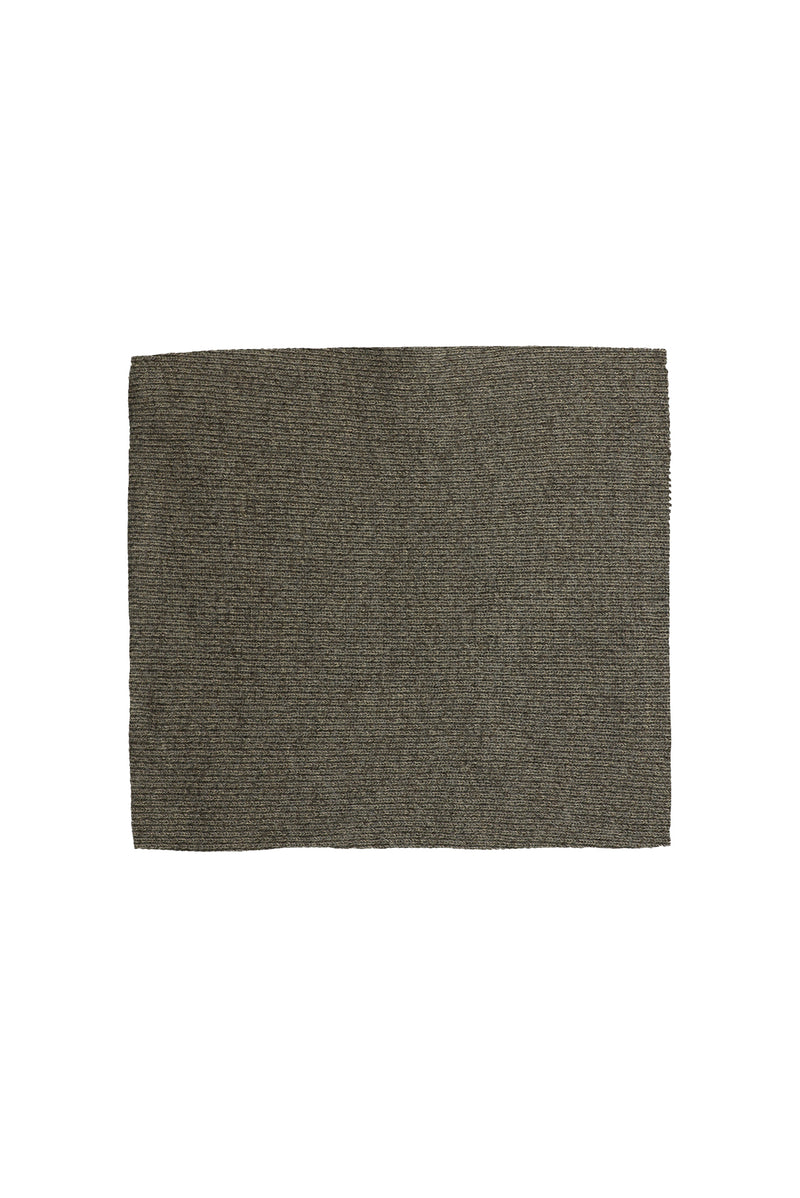 Orta Kahve Alpaka Yünlü Atkı & Bere Takımı