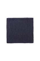 Koyu Mor Alpaka Yünlü Atkı & Bere Takımı